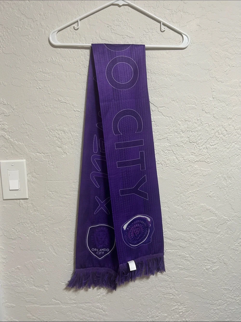 Purple Supporter Scarf